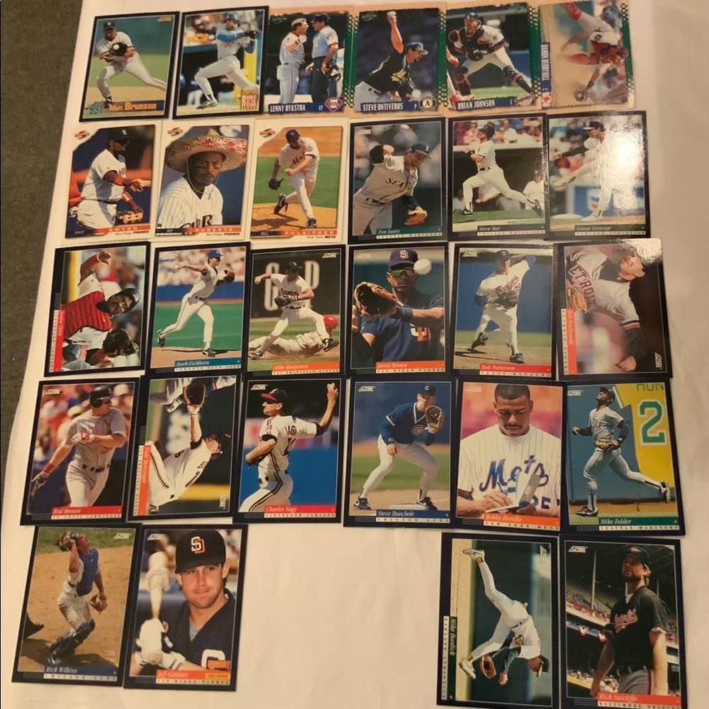 Bundle of Baseball Cards Lot 346